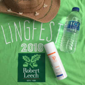 A Lingfest volunteers tshirt and kit