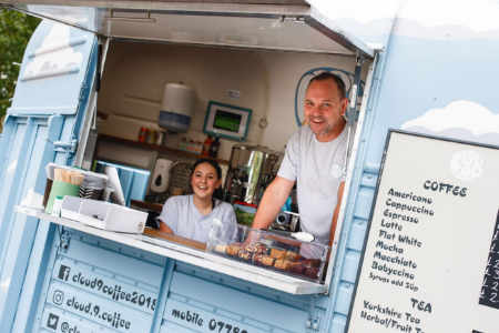 Cloud 9 Coffee van