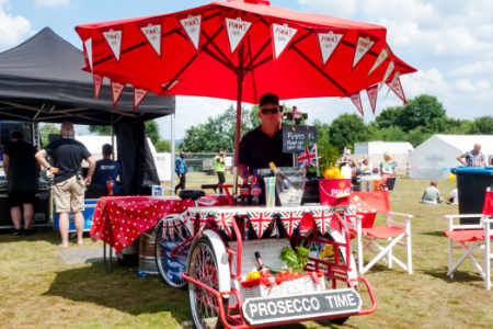 Fizz Tent - Pimms and Prosecco