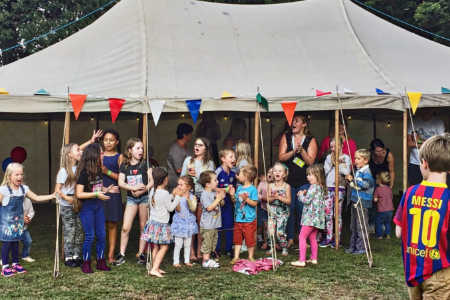 Kids area activities Lingfest 2018
